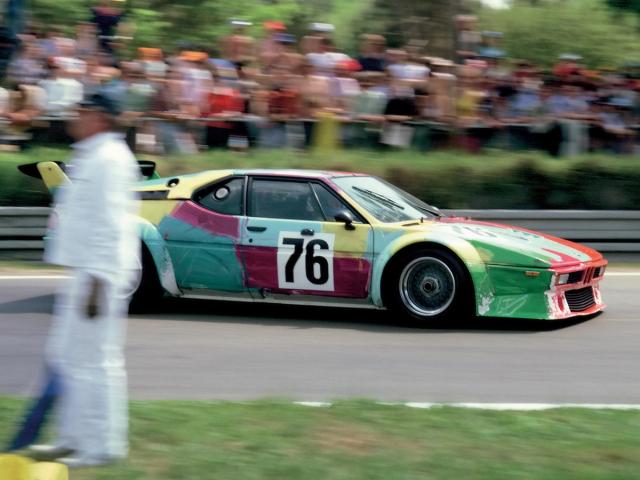 Andy Warhol's Art Car racing at Le Mans