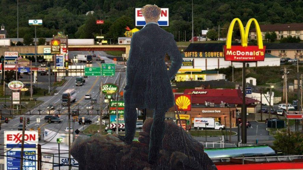 Wanderer above sea of fog meme