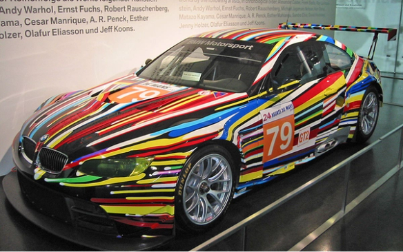 Jeff Koons' BMW Art Car