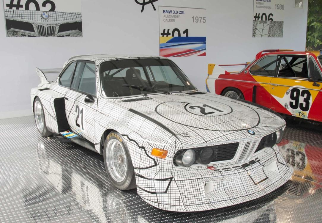 Frank Stella's BMW Art Car