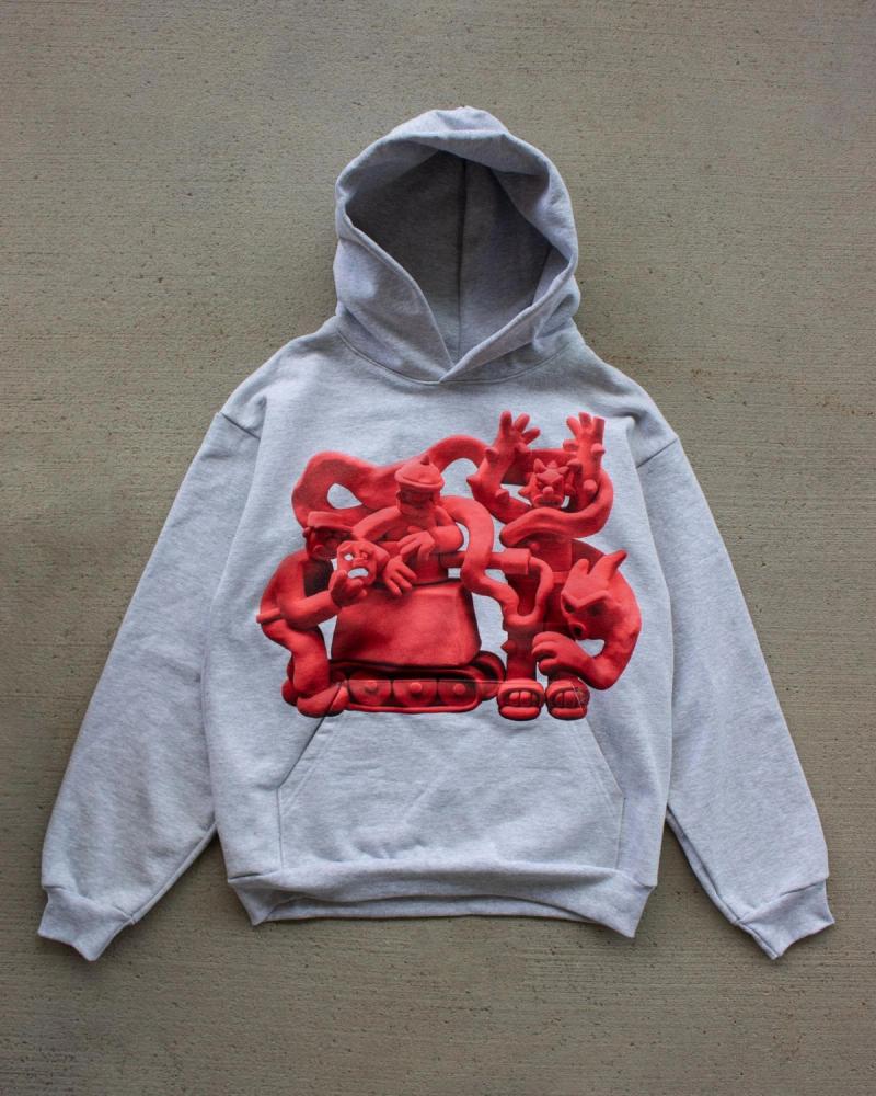 Red War Hoodie, March 2024