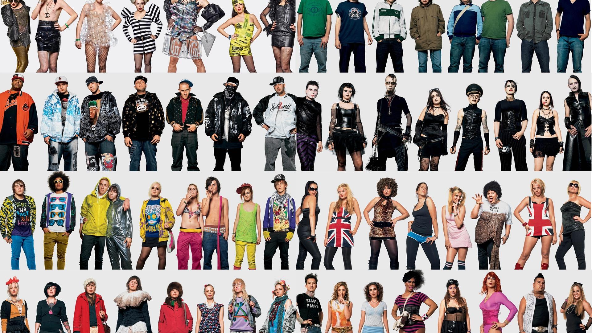 Concertgoers photographer by