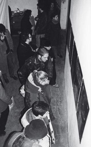 Darko Maver Censored Works, installation view, Bologna (1999)