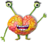 Ilustración de Paula, cerebro autista