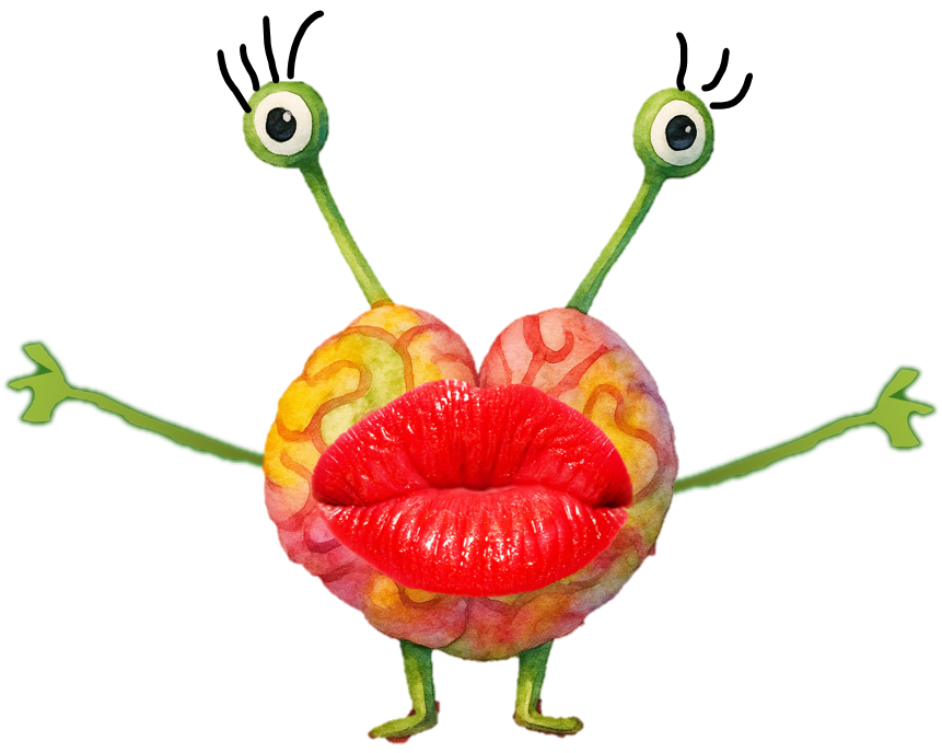 Ilustración de Amapola, cerebro altamente sensible