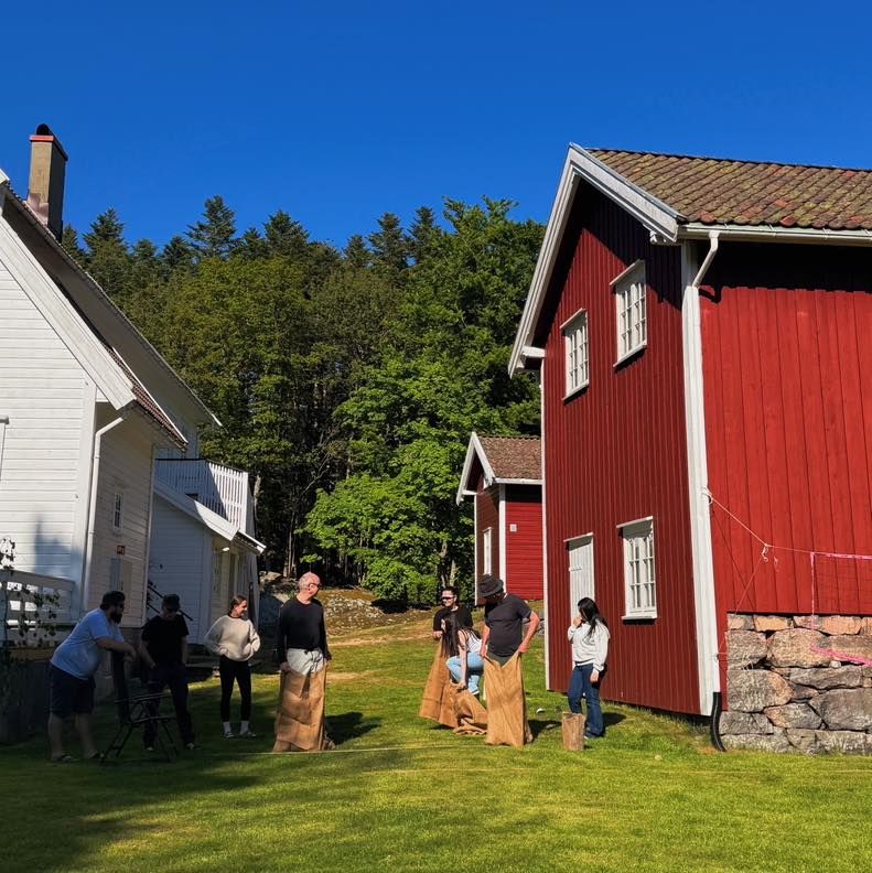 Aktivitet under Skauerøya-turen