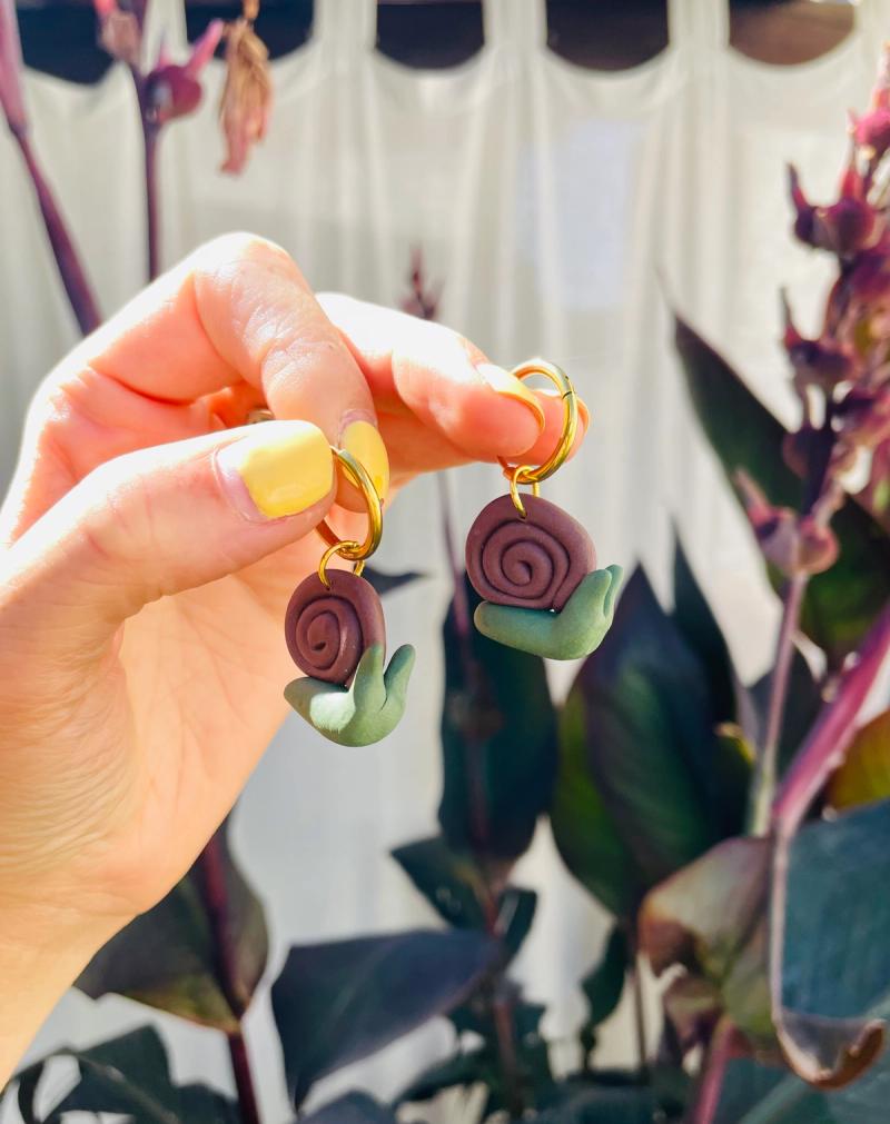 Pendientes caracol
