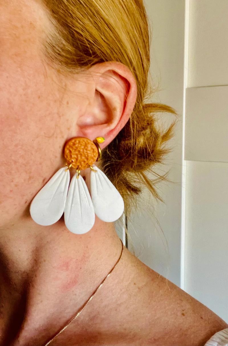 Pendientes de margaritas