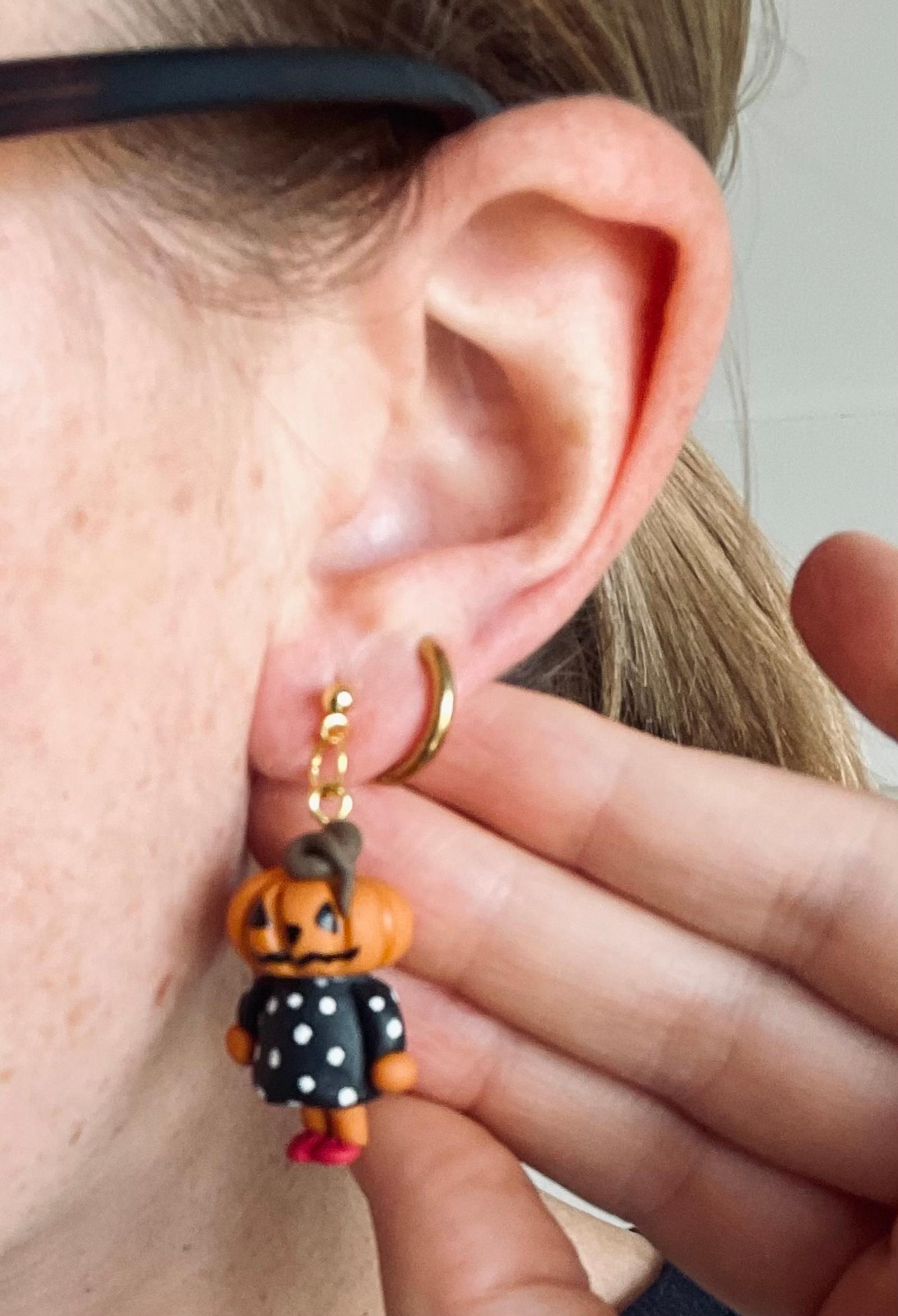 Pendientes Miss Pumpkin — foto 3 de 3