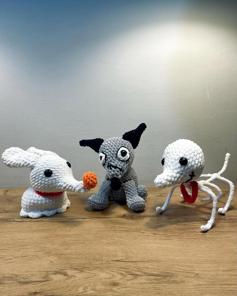 Perritos de Tim Burton