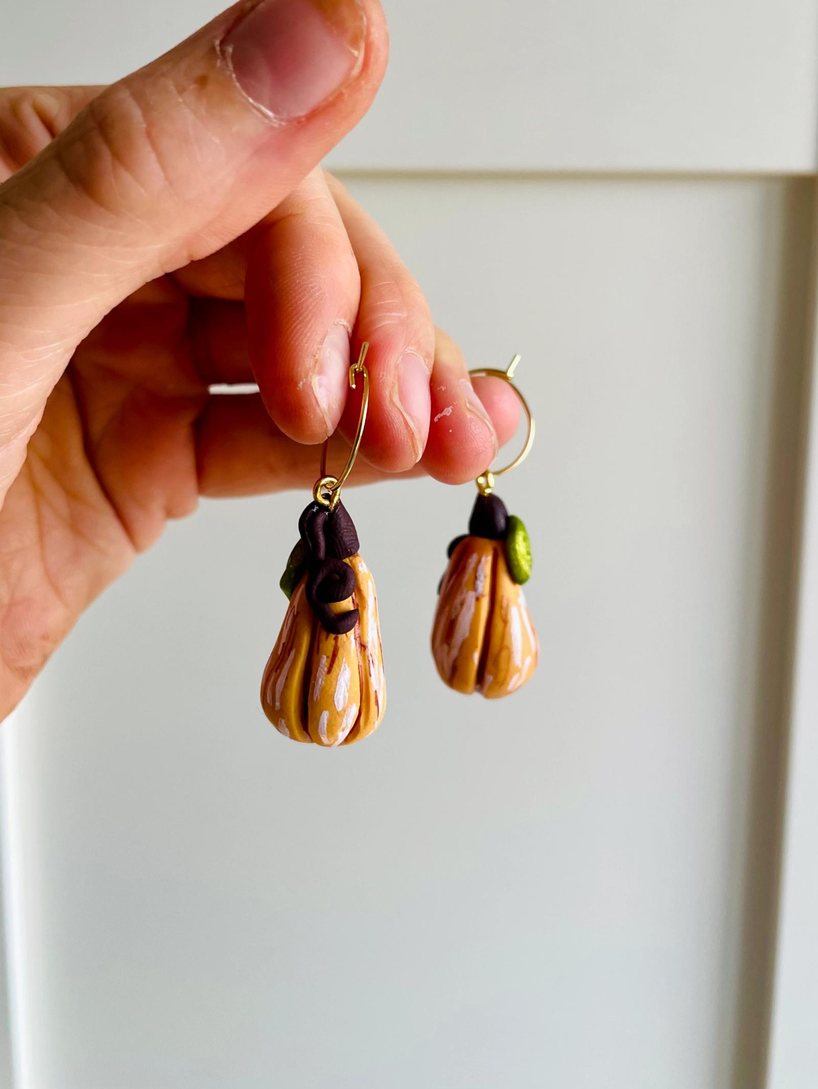 Pendientes Calabaza — foto 2 de 2