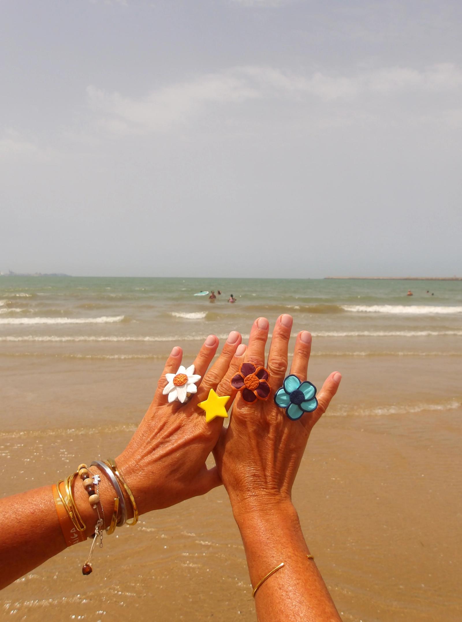 Anillos de flores