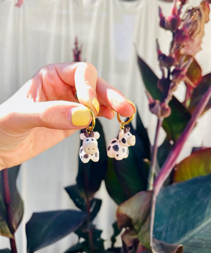 Pendientes vaca