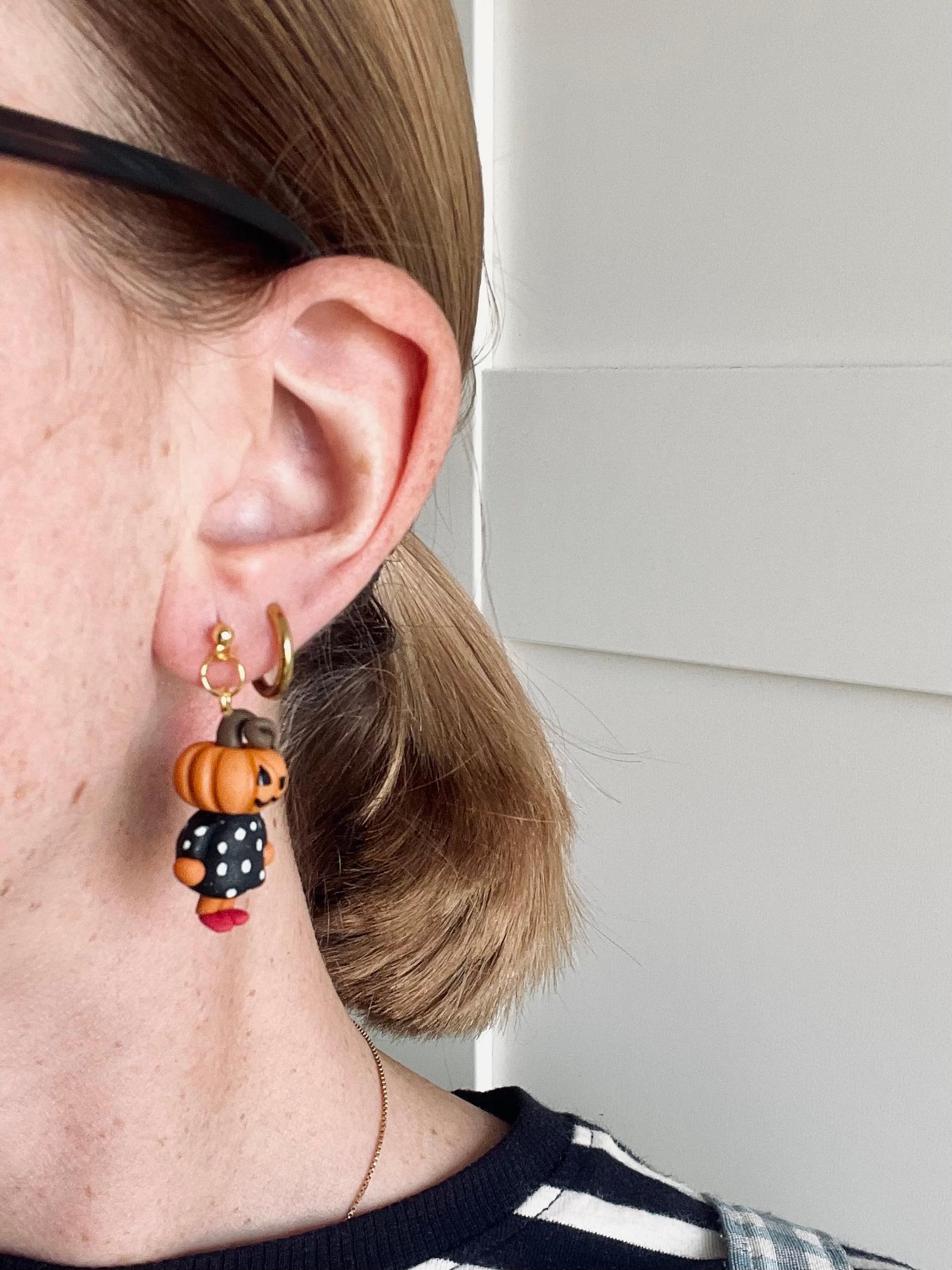Pendientes Miss Pumpkin — foto 2 de 3