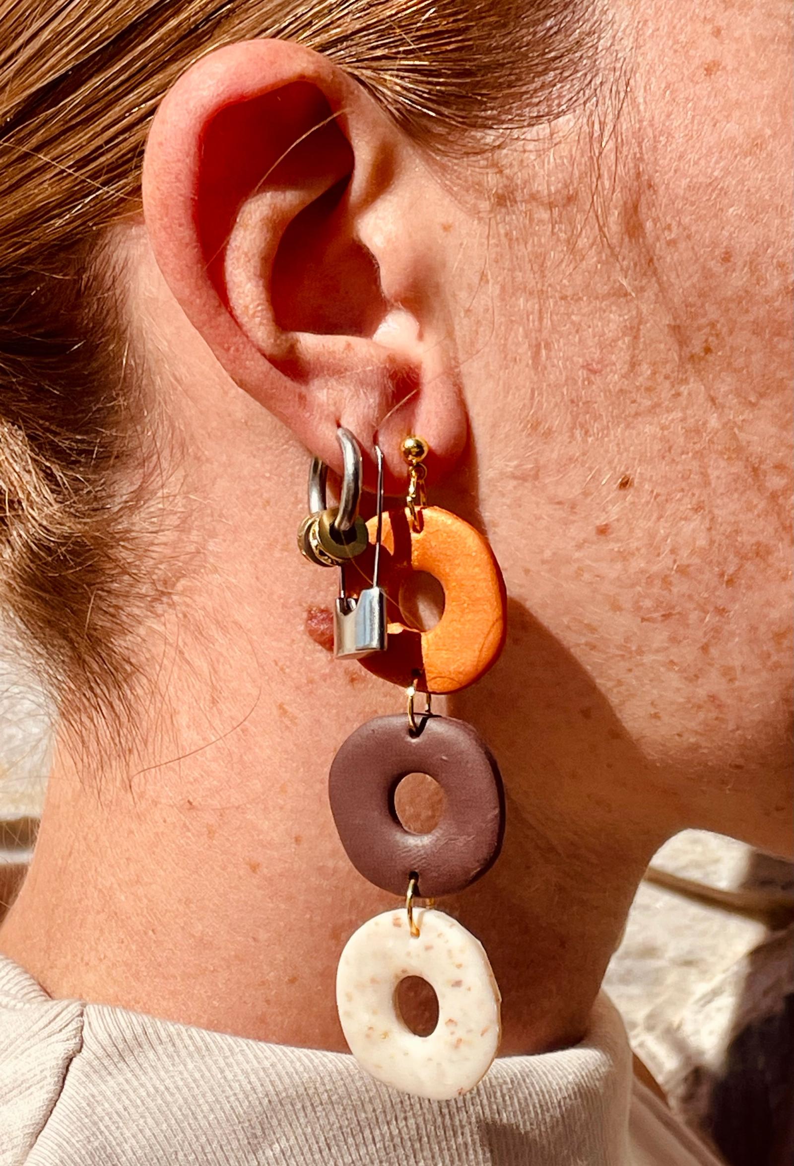 Pendientes círculos — foto 3 de 3