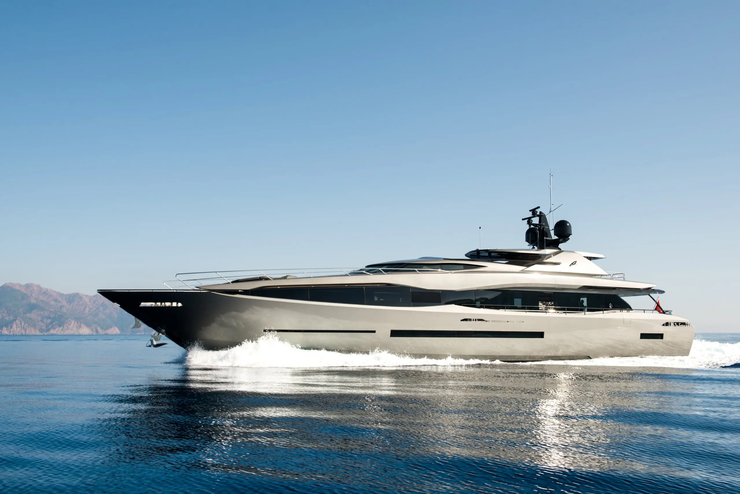 Peri Yachts 38-metre at anchor