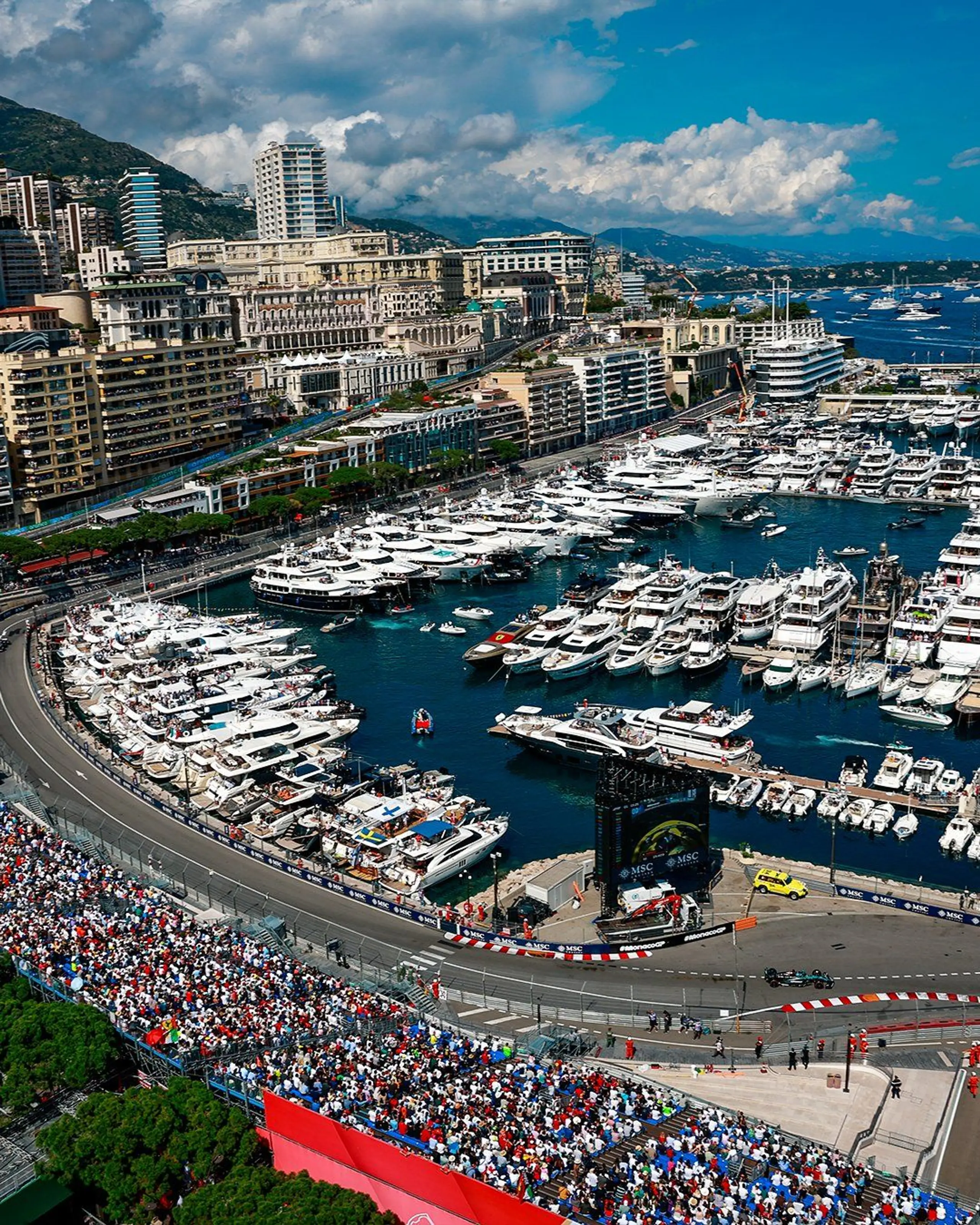 Monaco Grand Prix yacht charter.