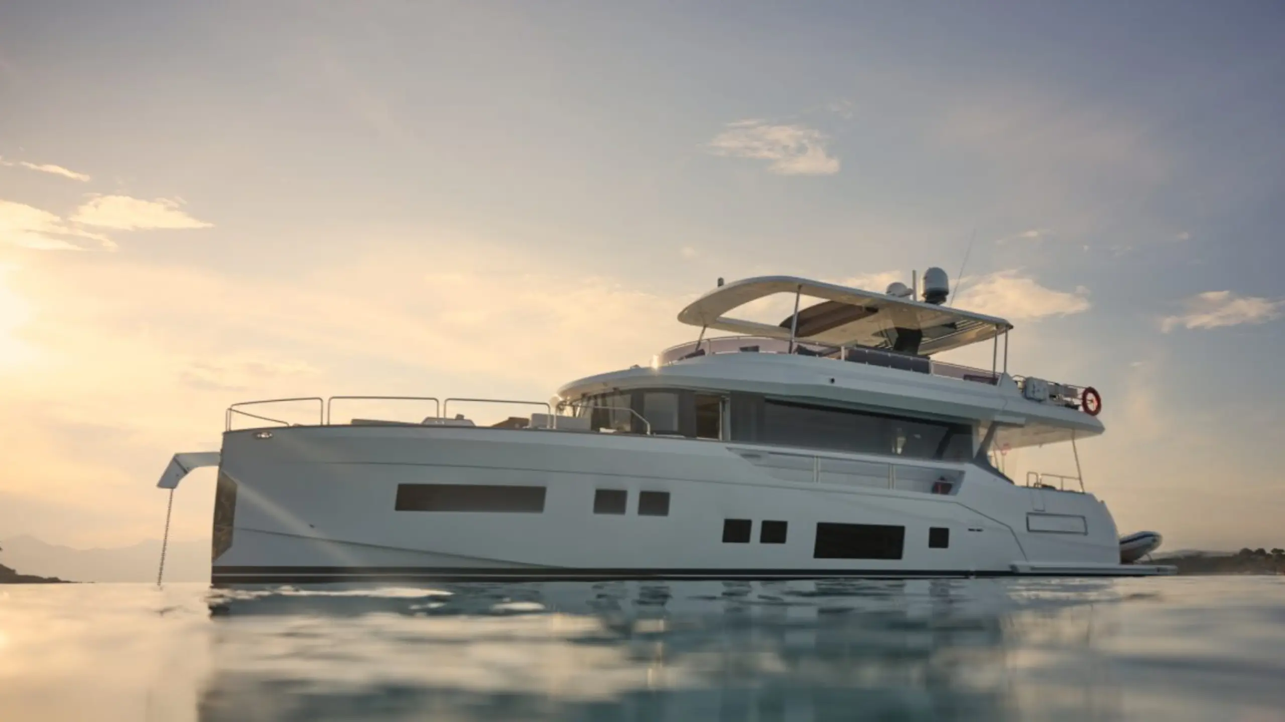 The Sirena 21 m cruising the Mediterranean