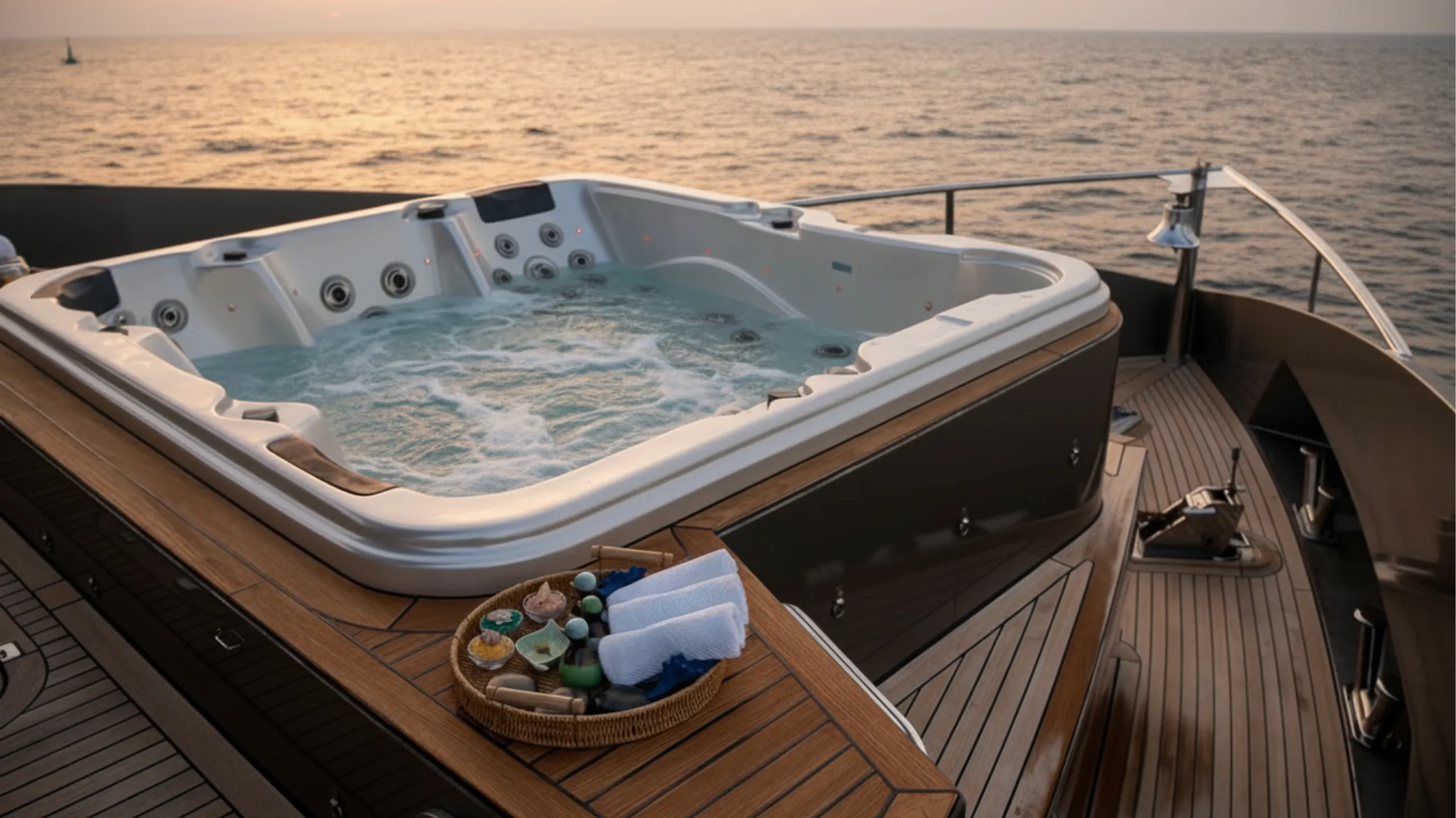 Logos Marine 35m, interior salon and accommodation.