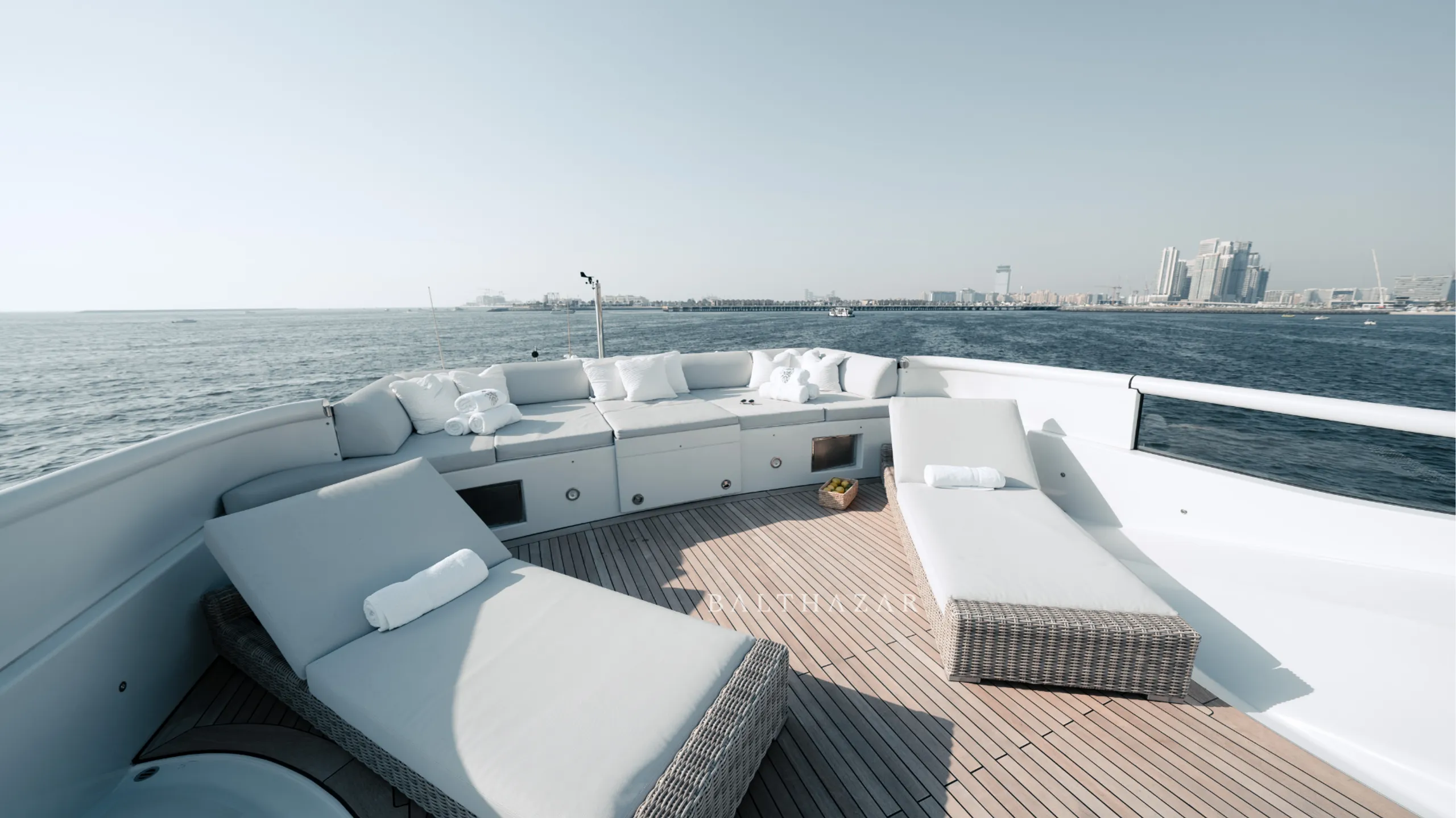 Oceanfast 49.84m, interior salon and accommodation.