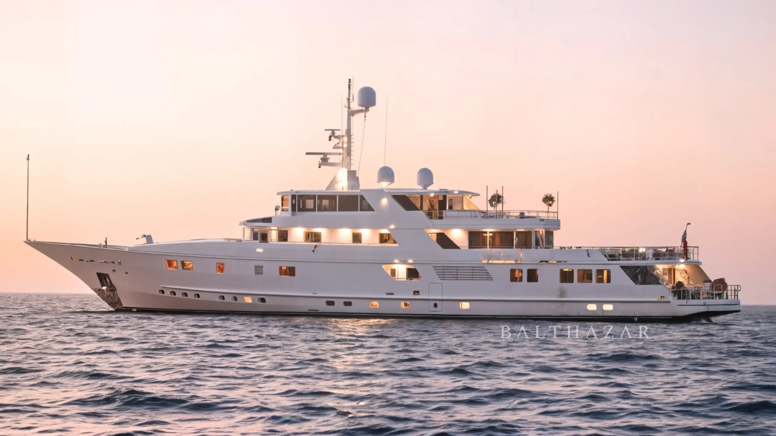 Australian Yacht Builders 59-metre at anchor