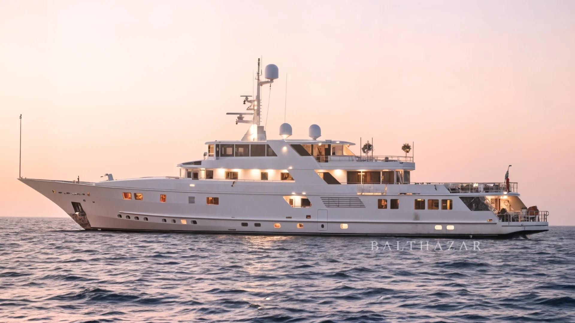 Australian Yacht Builders 59-metre at anchor