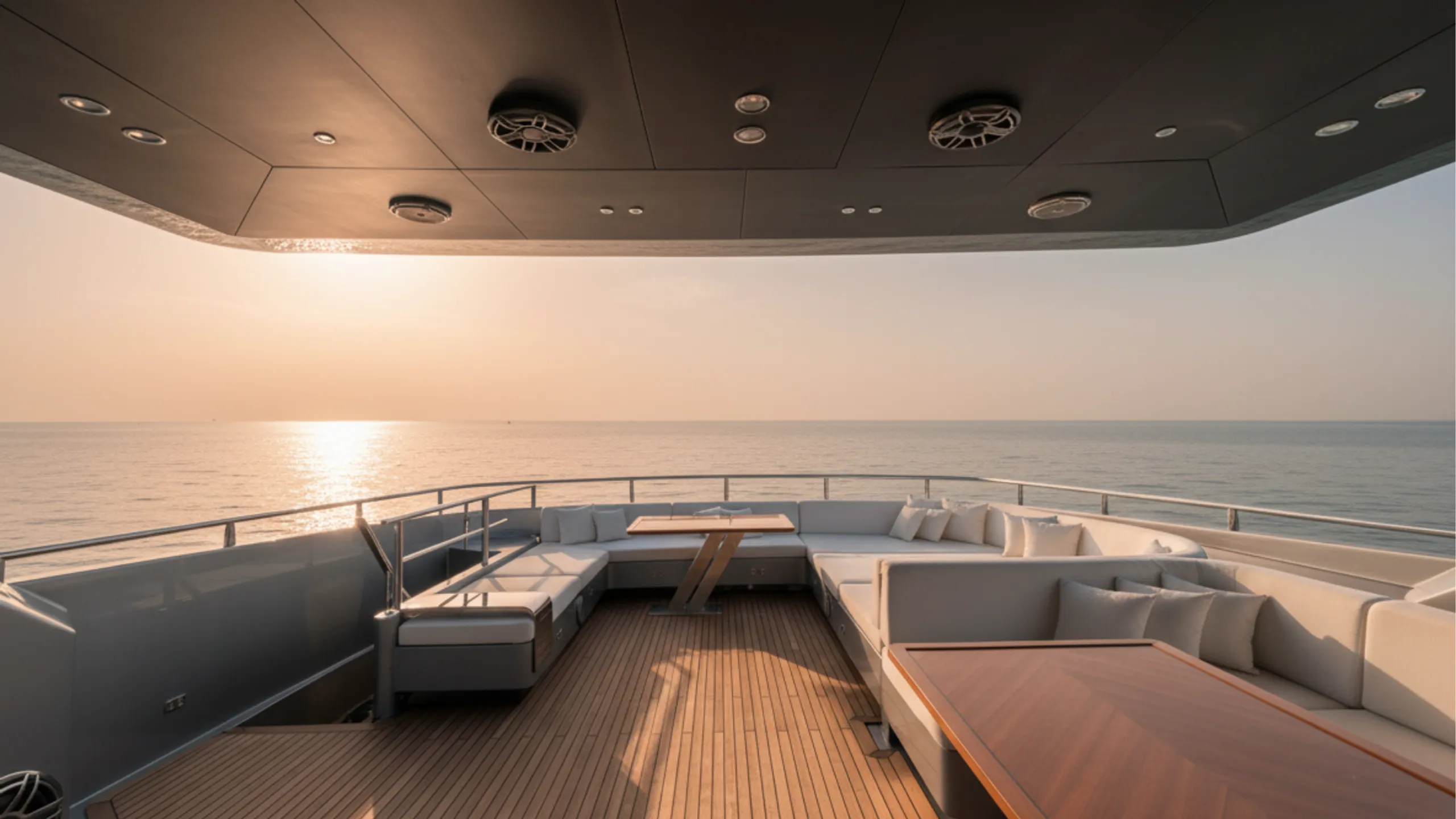 Logos Marine 35m, exterior detail.