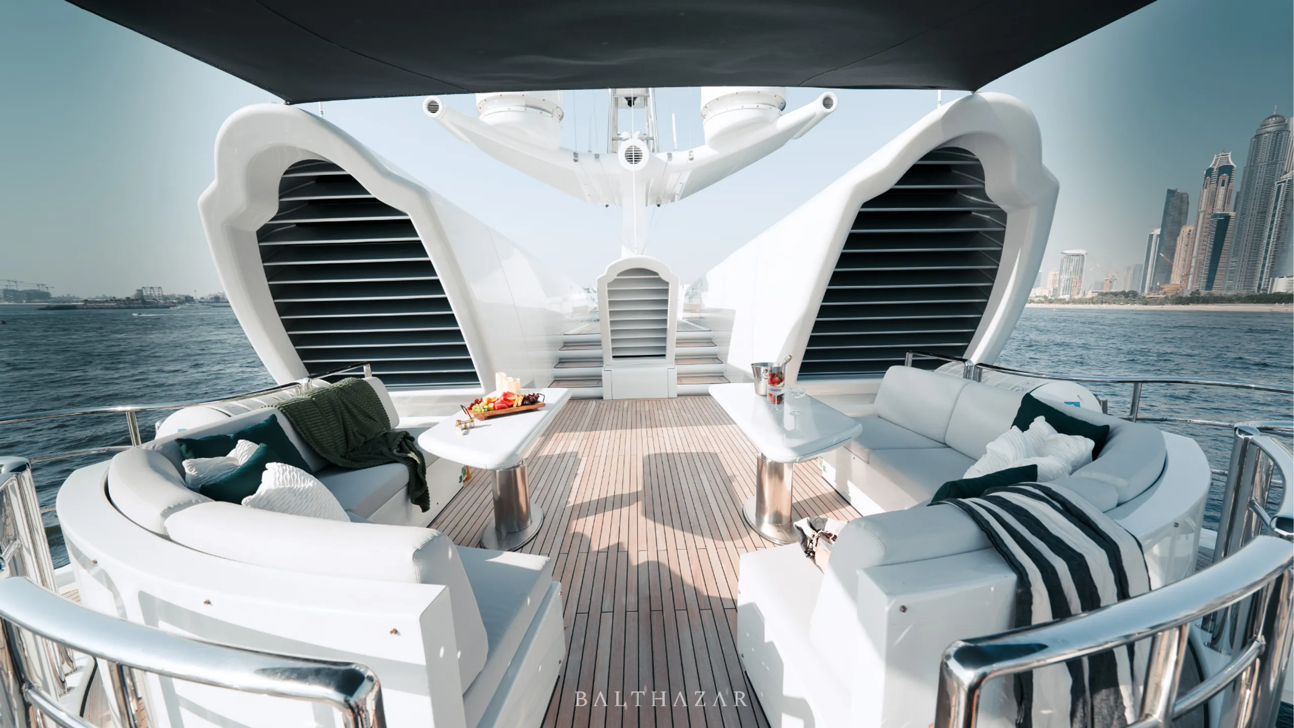 Oceanfast 49.84m, exterior detail.