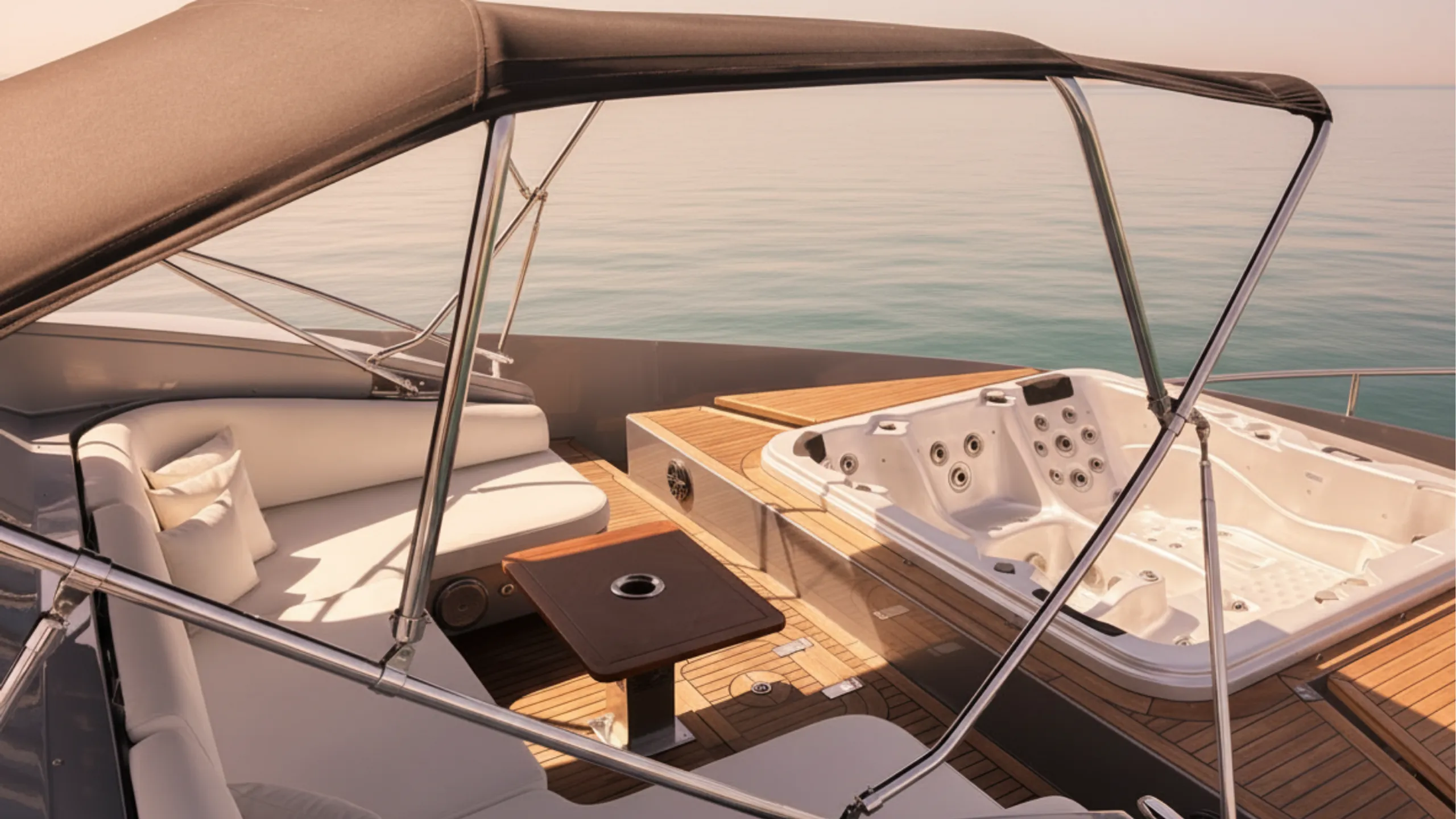 Logos Marine 35m, interior salon and accommodation.