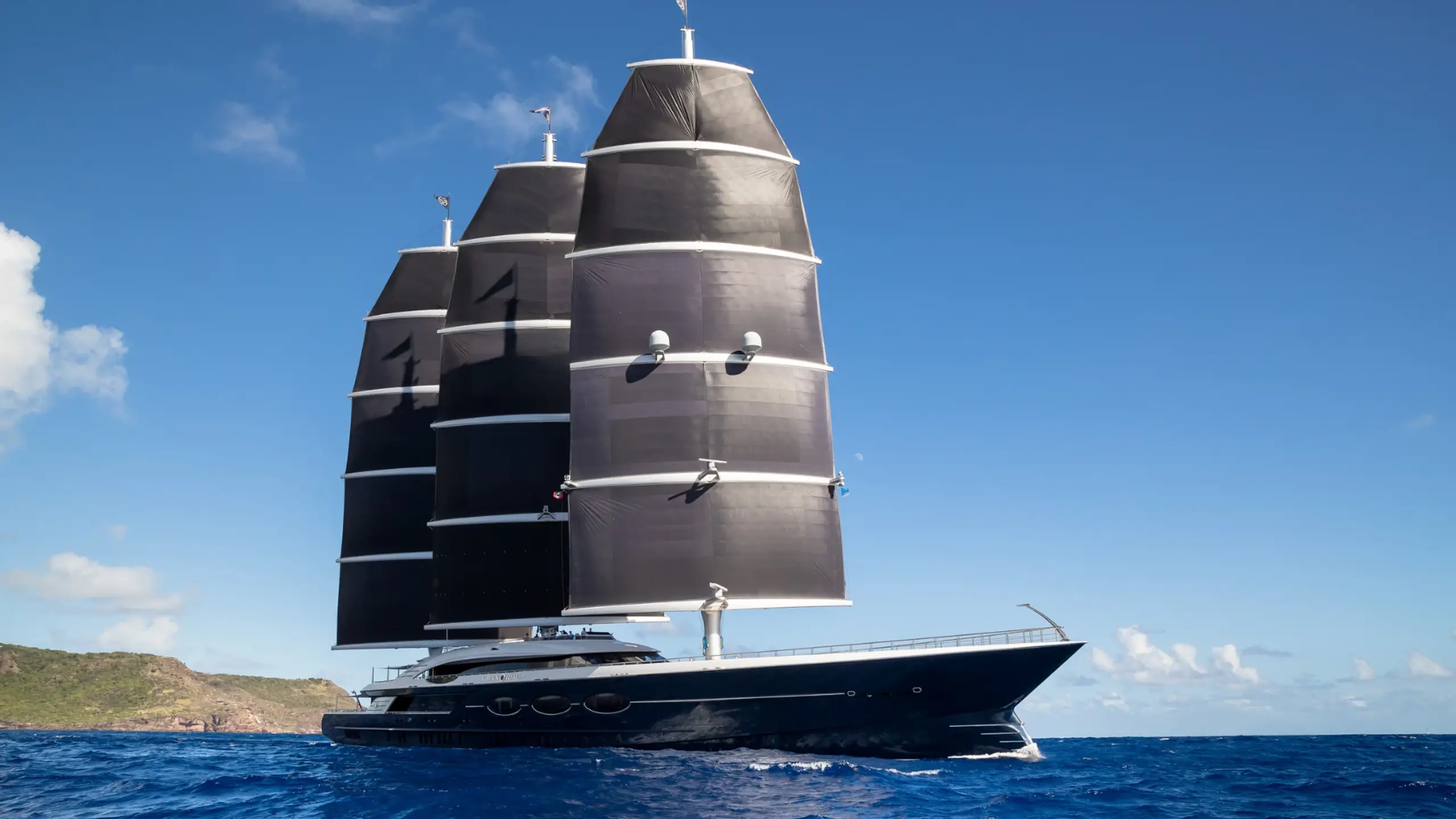 Oceanco 105-metre at anchor