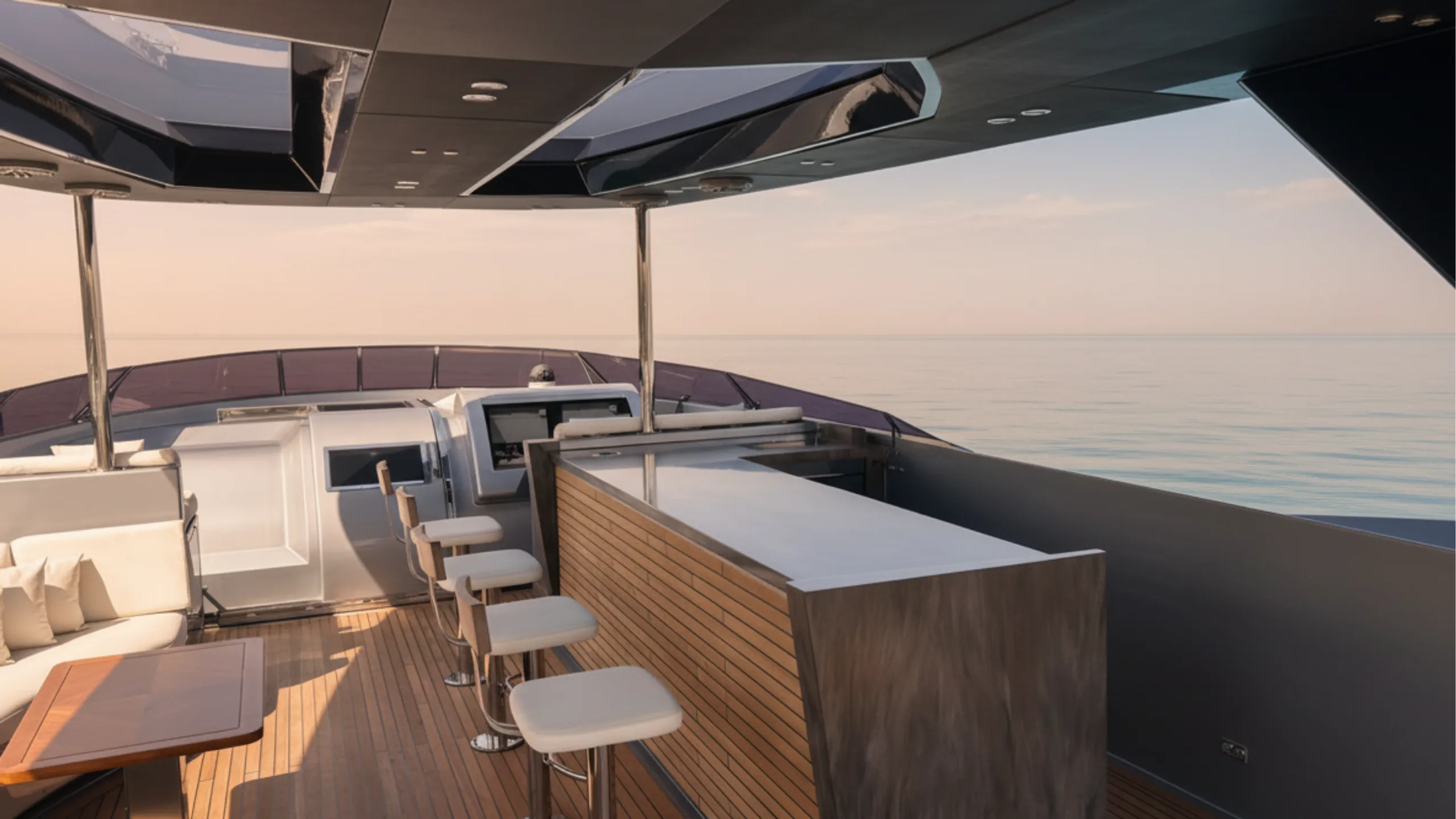 Logos Marine 35m, interior salon and accommodation.