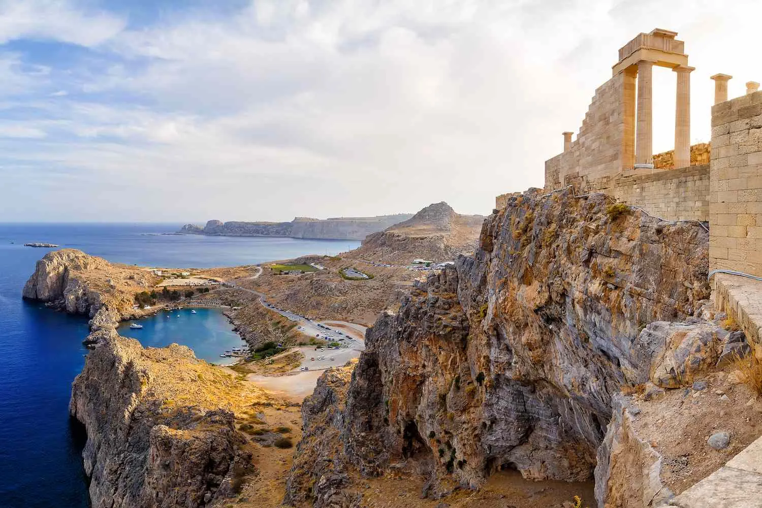 Rhodes cruising waters