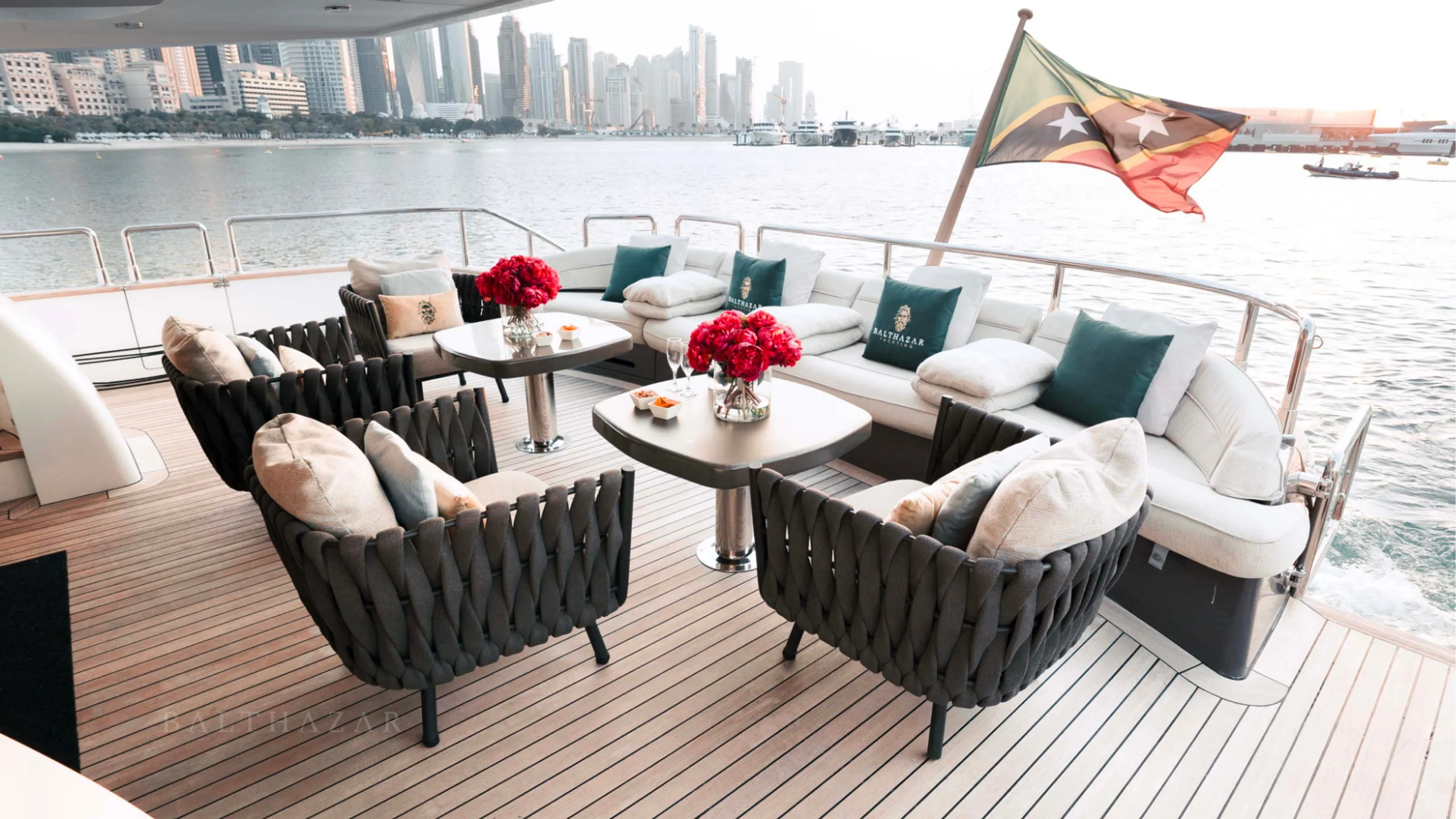 Nedship Group 32.8m, interior salon and accommodation.