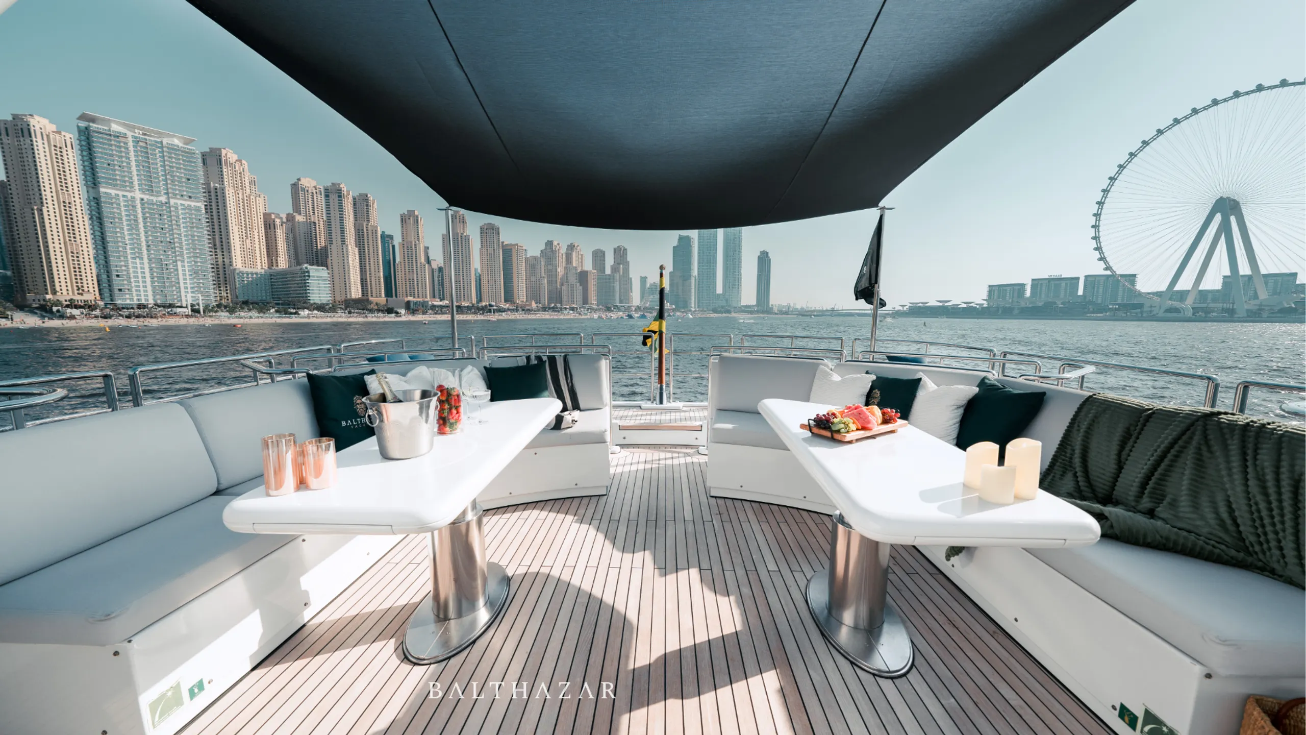 Oceanfast 49.84m, exterior detail.