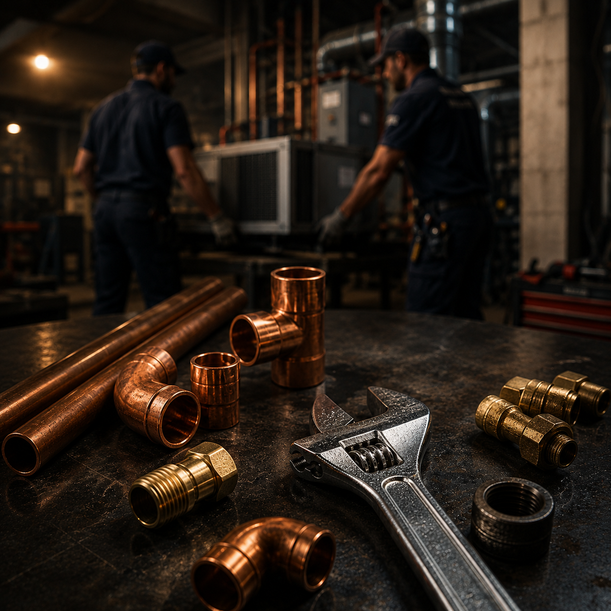 HVAC and plumbing local service trust signal buildout