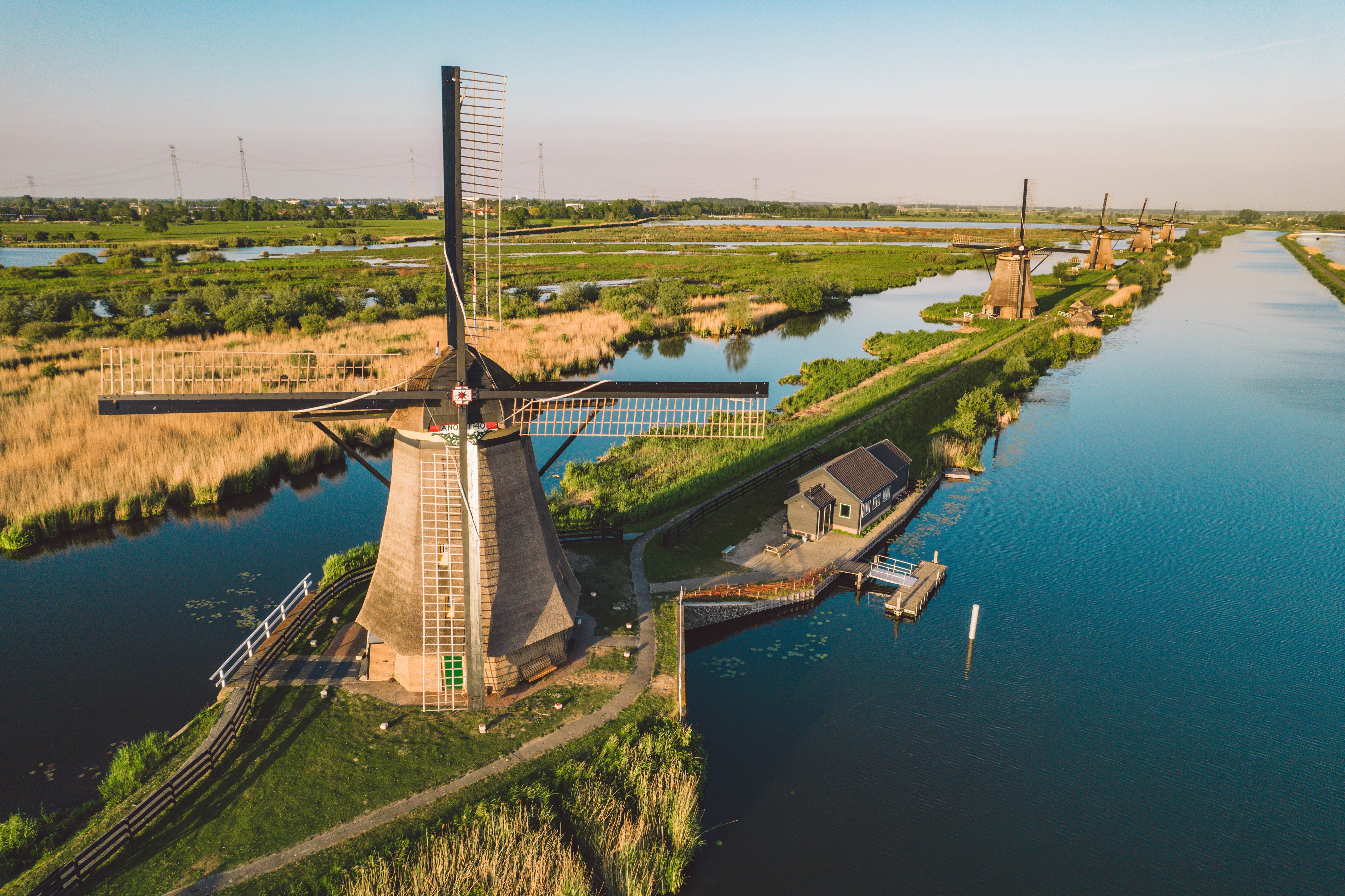 Windmill in The Netherlands