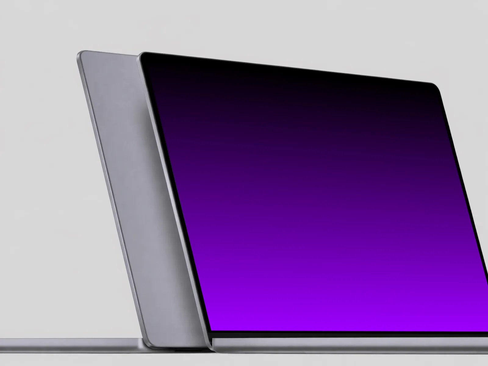 The platform on a laptop