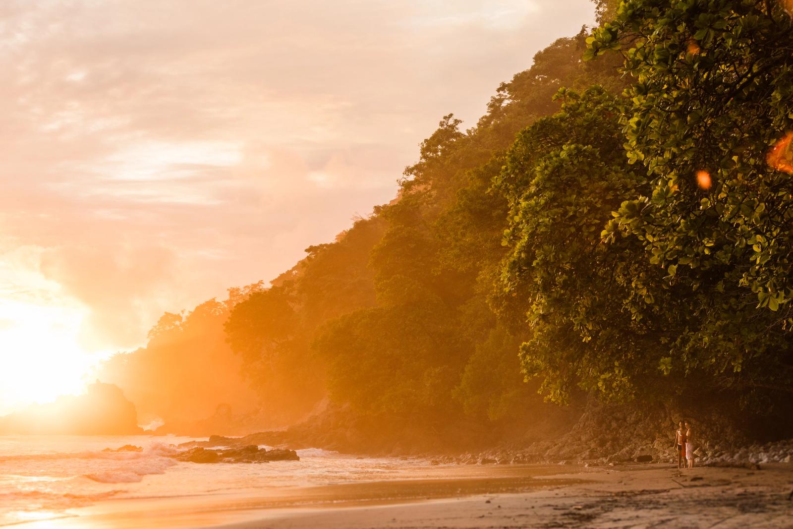 Illustrative tropical coastline