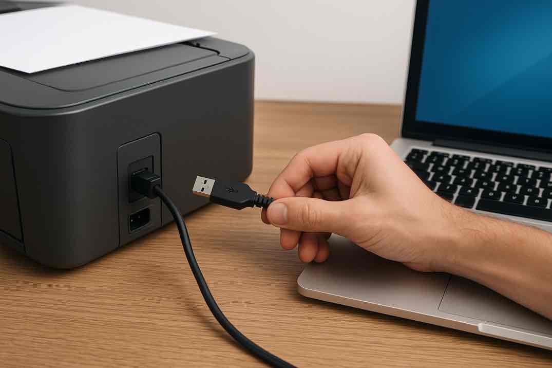 Tulostimen yhdistäminen tietokoneeseen – askel askeleelta
