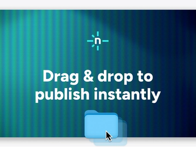 Slik publiserer du AI-lagde webapper gratis med Netlify Drop