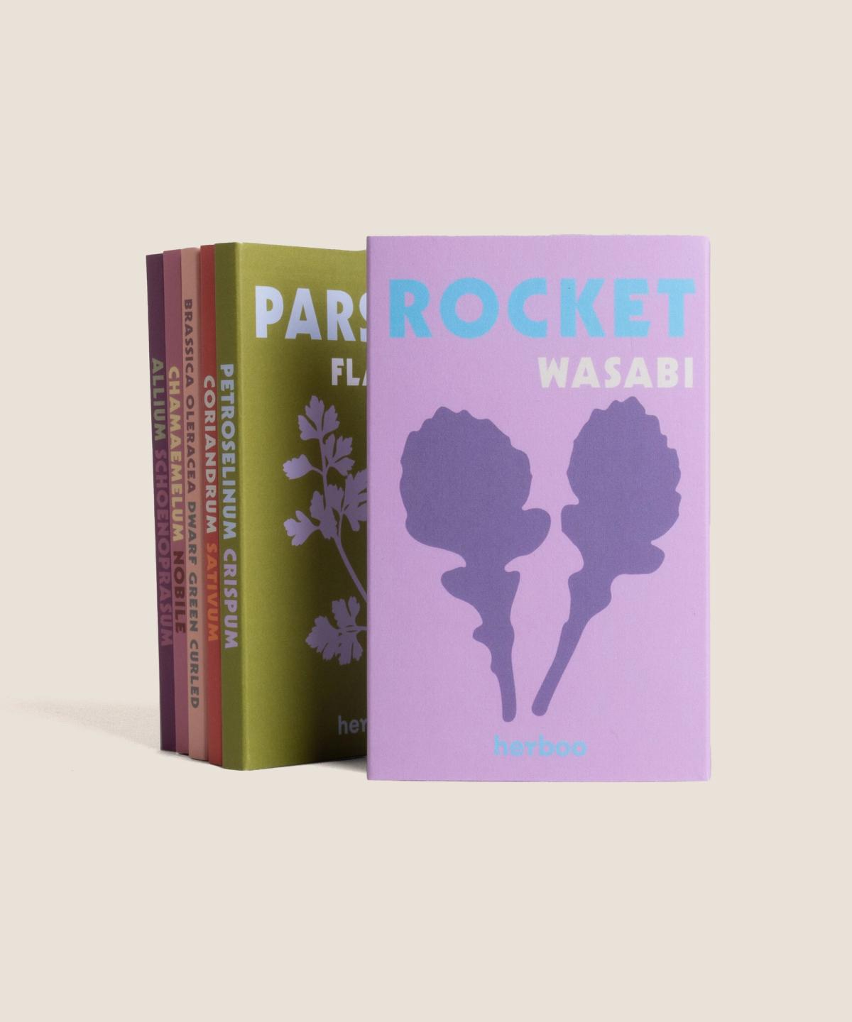 Kitchen Garden Seed Box herb seed packets