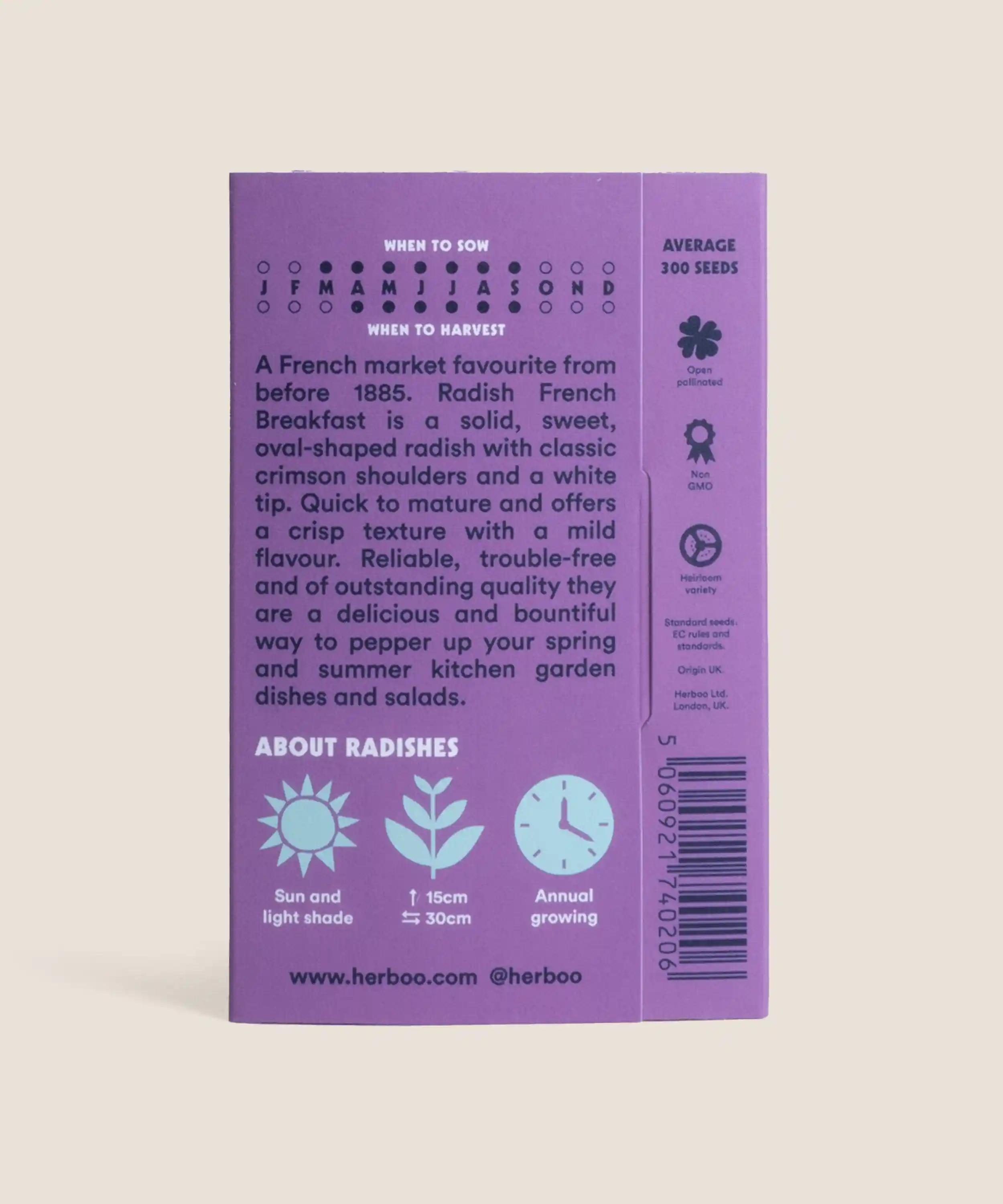 Radish French Breakfast – Kings Seeds Direct