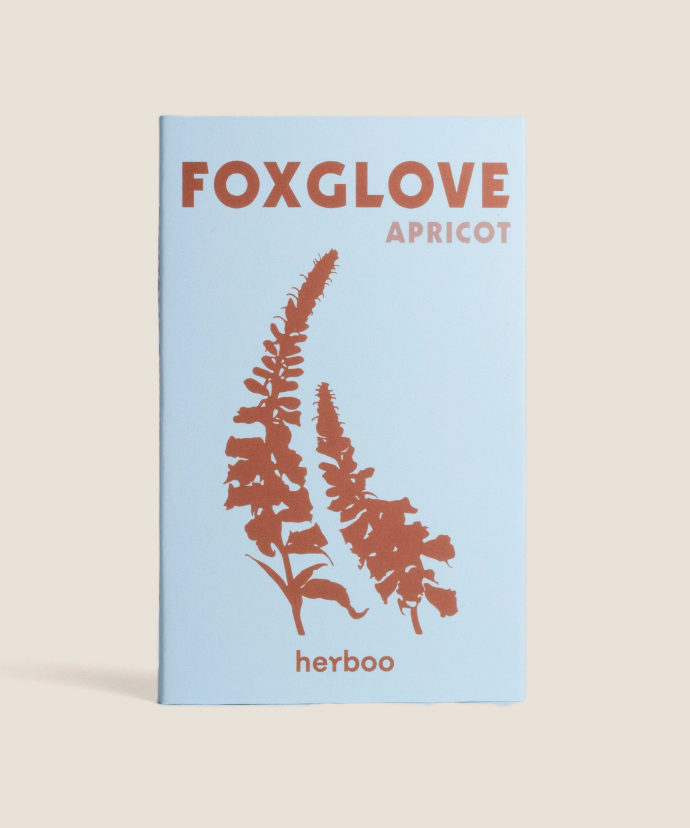 Foxglove 'Apricot' Seed Packet by Herboo