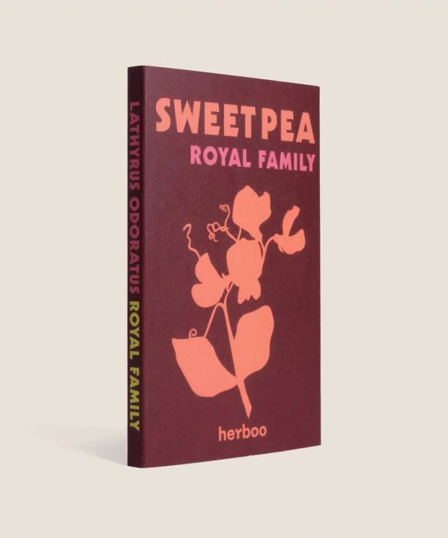Sweet Pea Royal Family Seed Packet