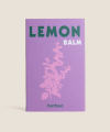 Lemon balm (Melissa officinalis) seed packet front showing aromatic herb seeds