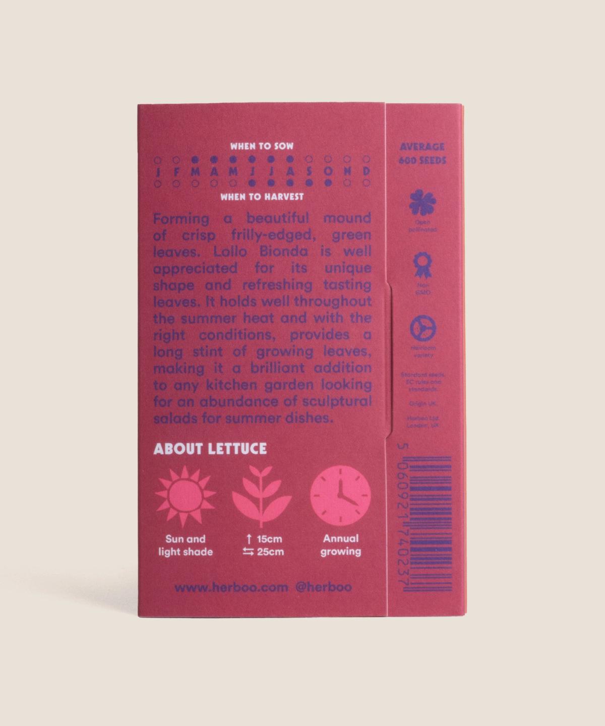 Lettuce 'Lollo Bionda'