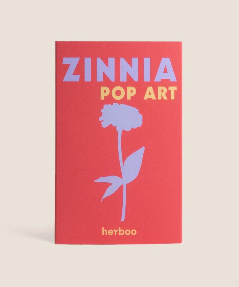 Zinnia Pop Art