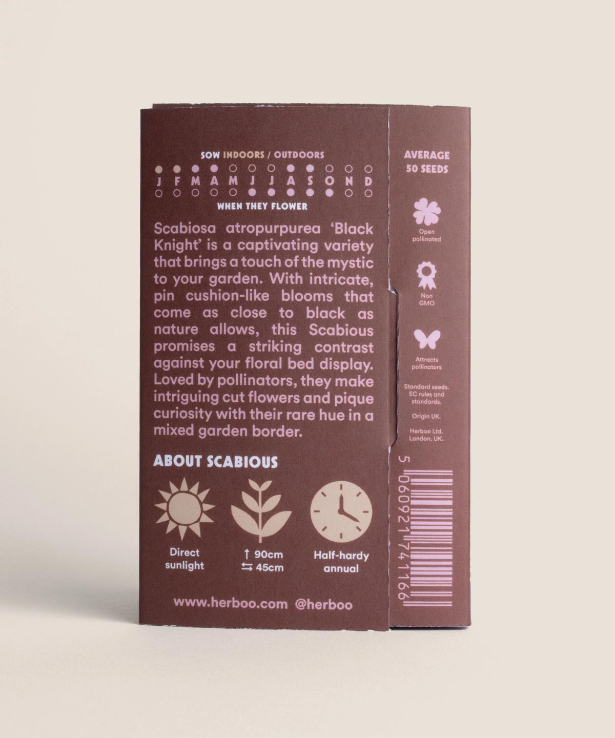 Scabious 'Black Knight' Seeds