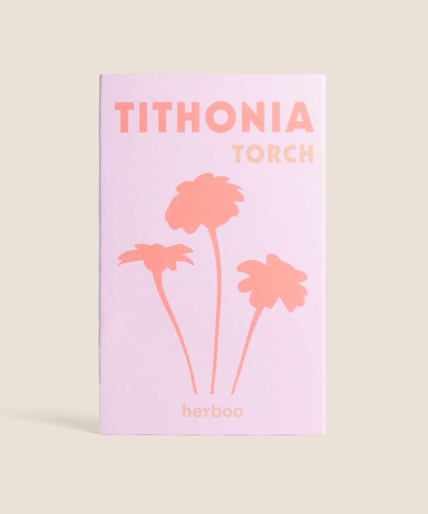 Tithonia ‘Red Torch’ seeds packet – Mexican sunflower seeds for bold summer colour