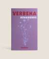 Herboo Verbena bonariensis seed packet showing tall airy purple flower illustration.